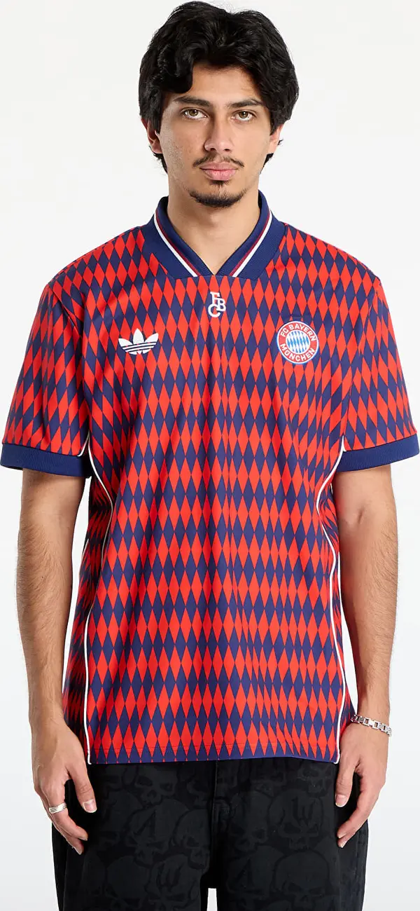 adidas Performance Majice adidas FC Bayern Munich LFSTLR Jersey Red/ Dark Blue XXL