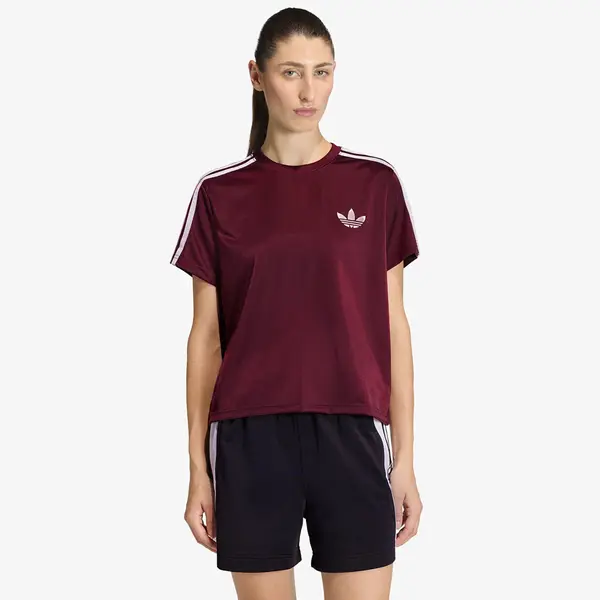 adidas Originals Majice adidas Firebird T-Shirt Maroon/ Off White L