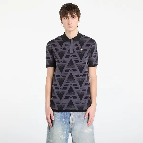adidas Originals Majice adidas Fully Fashion Knit Polo Black M