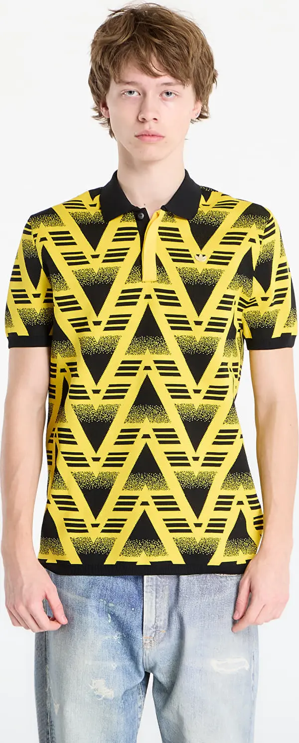 adidas Originals Majice adidas Fully Fashion Knit Polo Eqt Yellow L