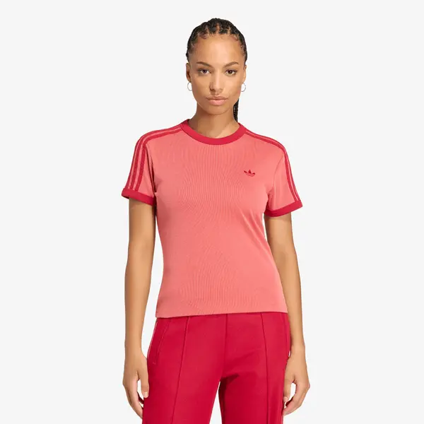 adidas Originals Majice adidas Heather 3s Cali T-Shirt Team Victory Red/ Preloved Scarlet/ Team Victory Red S