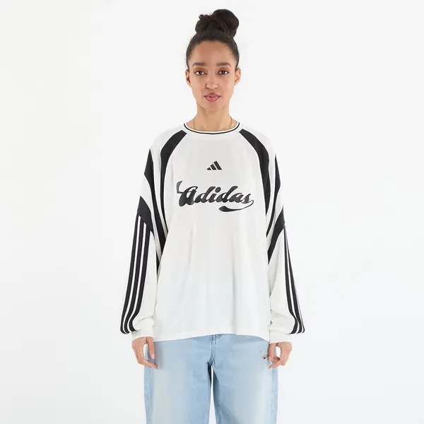 adidas Performance Majice adidas House Of Tiro Long Sleeve Jersey Off White/ Black XS