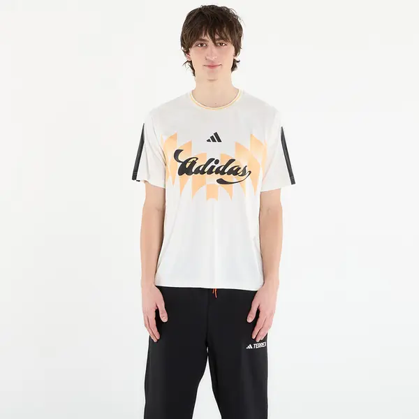 adidas Performance Majice adidas House Of Tiro X Common Goal Jersey T-Shirt Off White/ Black/ Semi Ice Tangerine M