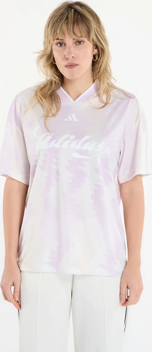 adidas Performance Majice adidas House Of Tiro X Common Goal Jersey T-Shirt Wonder White/ Off White/ Ice Lavender- Multicolor M