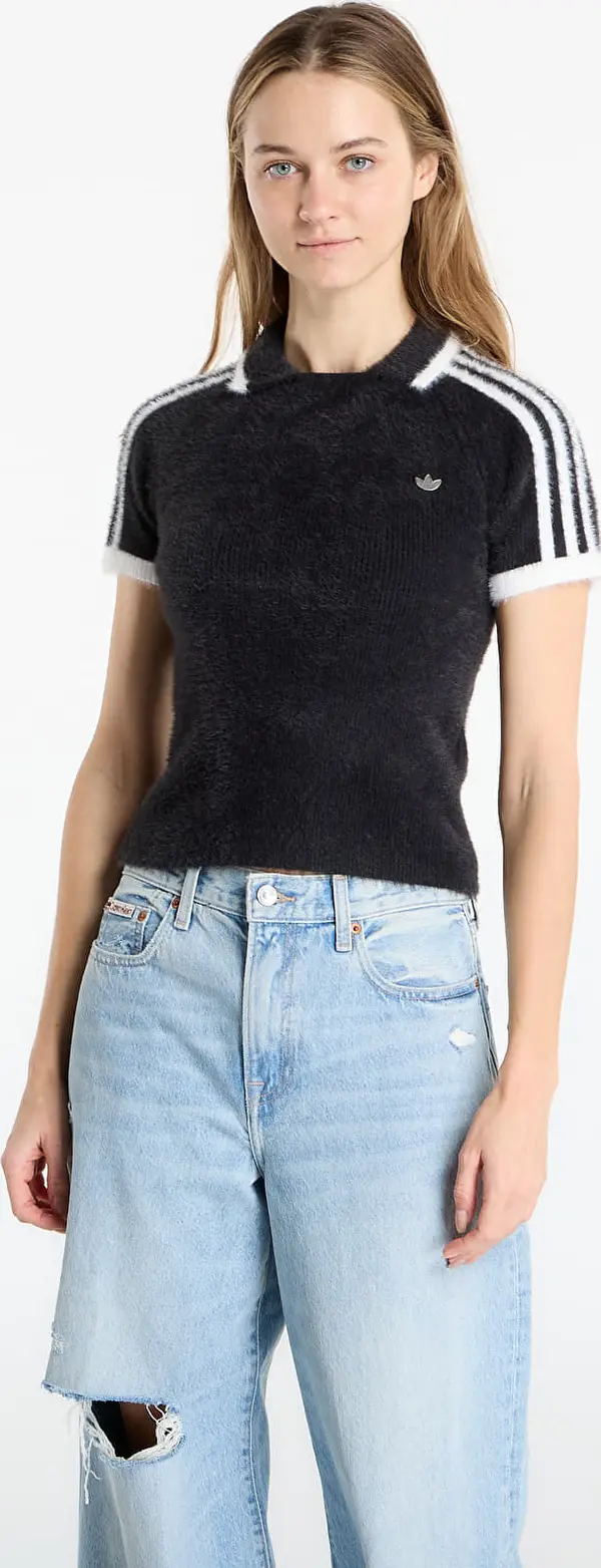 adidas Originals Majice adidas Knitted Cali T-Shirt Black M