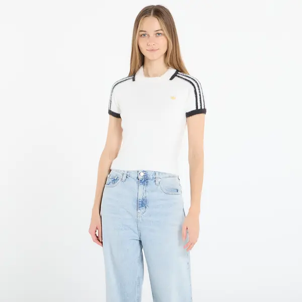 adidas Originals Majice adidas Knitted Cali T-Shirt Off White XL