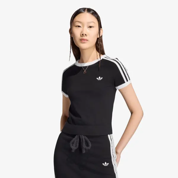 adidas Originals Majice adidas Knitted T-shirt Black/ White L