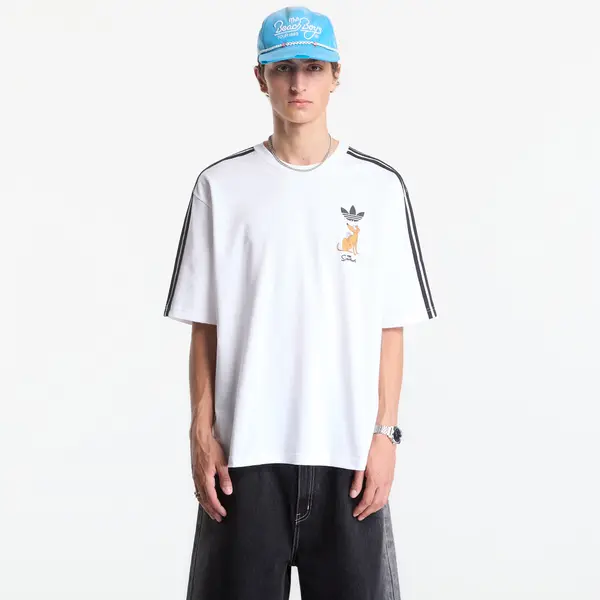 adidas Originals Majice adidas Little Santas Helper Graphic Oversized T-shirt White M
