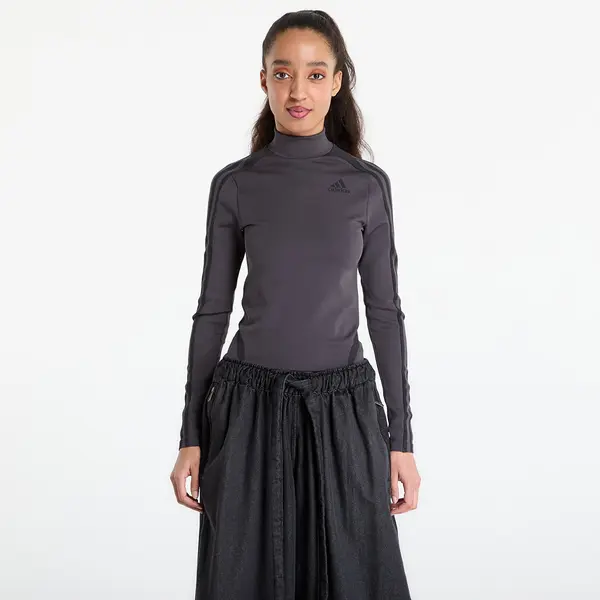 adidas Originals Majice adidas Long Sleeve T-Shirt Utility Black/ Black/ Grey Two L