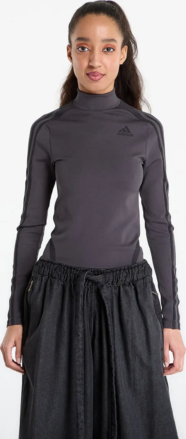 adidas Originals Majice adidas Long Sleeve T-Shirt Utility Black/ Black/ Grey Two L