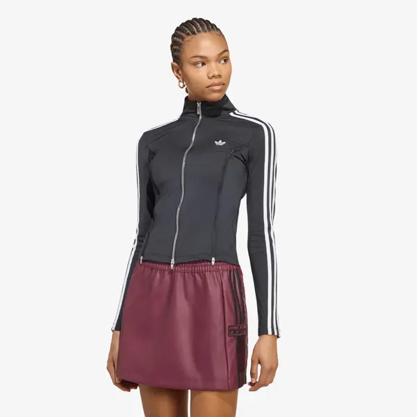 adidas Originals Majice adidas Long Sleeve Zipped T-shirt Black M