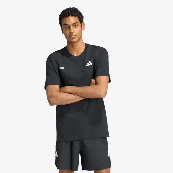 adidas Performance Majice adidas M Run Ess G T Black S