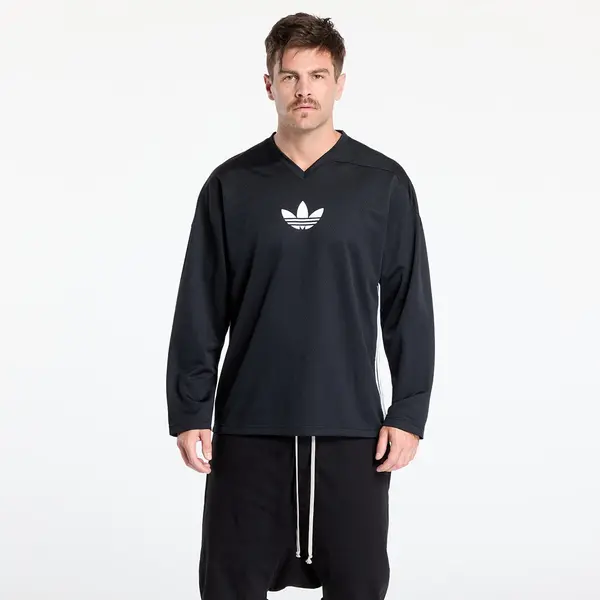 adidas Originals Majice adidas Originals Adicolor Mesh Long Sleeve Black/ White S