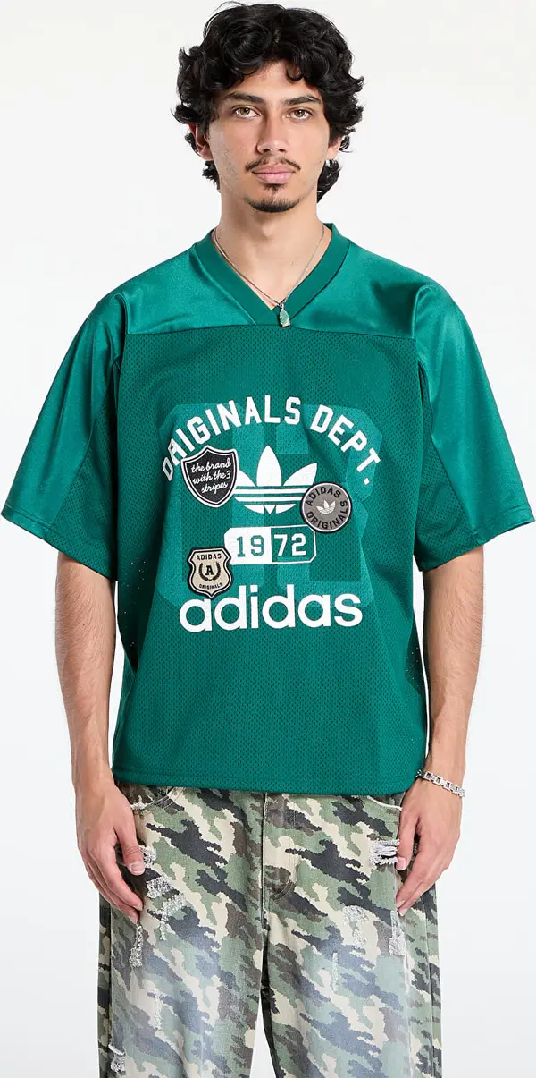 adidas Originals Majice adidas Originals Dept. Graphic Mesh Jersey Collegiate Green S