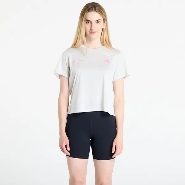 adidas Performance Majice adidas Own The Run Melange T-Shirt Orbit Grey Mel/ Black M