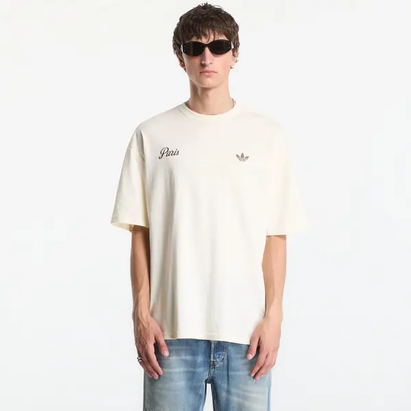 adidas Originals Majice adidas Paris GFX Tee Cream White M