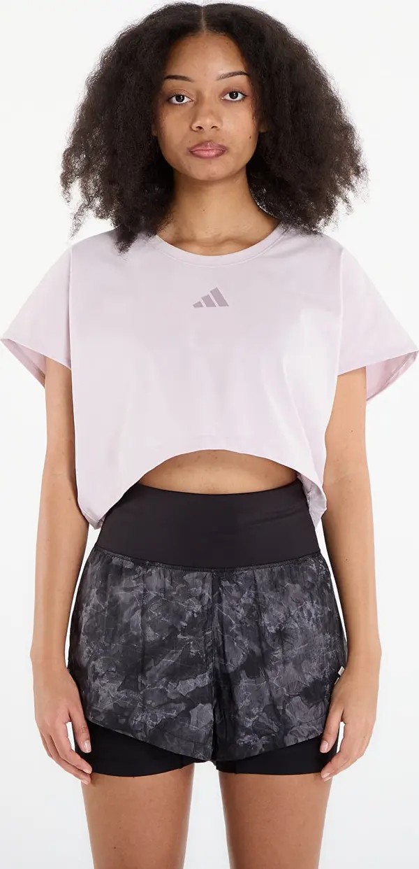adidas Performance Majice adidas Primelift Workout Cropped Boxy 3-Stripes Tank Ice Purple S