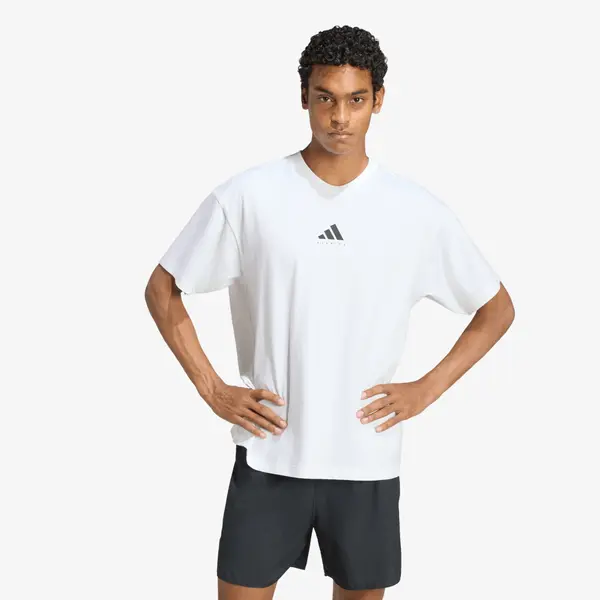 adidas Performance Majice adidas Running Category Graphic T-Shirt White L