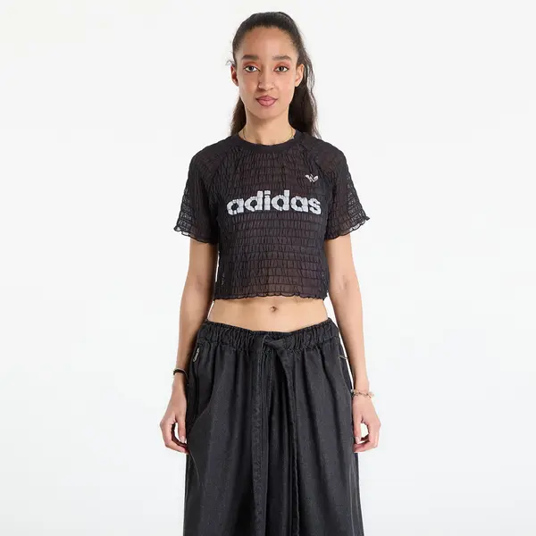 adidas Originals Majice adidas Smocked Cali T-Shirt Black S