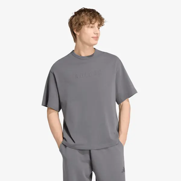 adidas Originals Majice adidas Soft Lux Graphic T-shirt Grey Five S