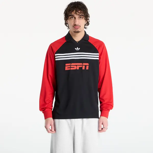 adidas Originals Majice adidas Sponsored Archive Longsleeve Tee Black/ Better Scarlet L