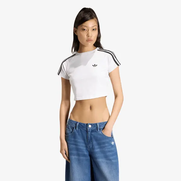 adidas Originals Majice adidas SST Baby T-shirt White/ White/ Black S