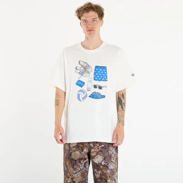 adidas Originals Majice adidas Stuff Tee Off White XL