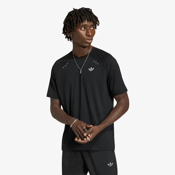 adidas Originals Majice adidas Tech Trefoil Essentials Polyester T-Shirt Black L