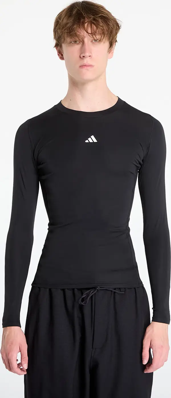 adidas Performance Majice adidas TECHFIT Compression Training Long Sleeve Long-Sleeve Top Black/ A Charcoal XL
