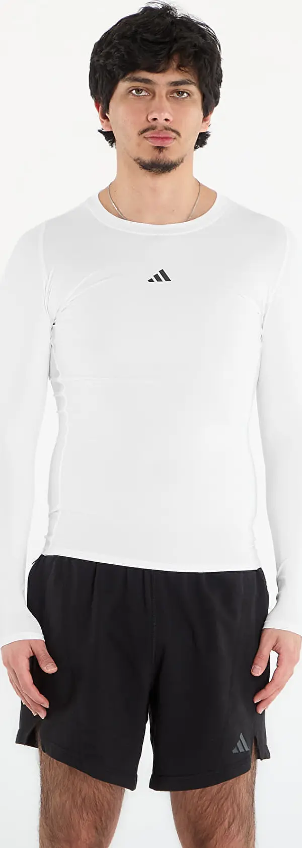 adidas Performance Majice adidas Techfit Compression Training Long Sleeve Long-Sleeve Top White S