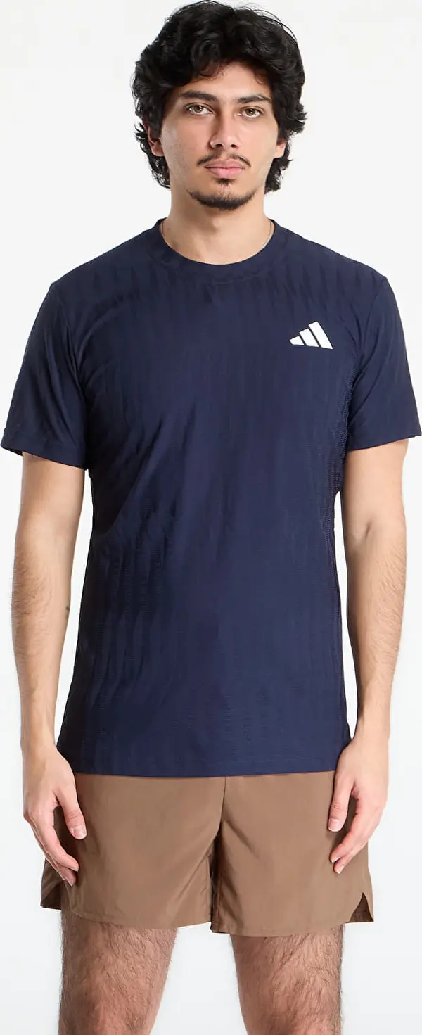 adidas Performance Majice adidas Tennis Climacool+ Airchill Freelift T-Shirt Legend Ink L