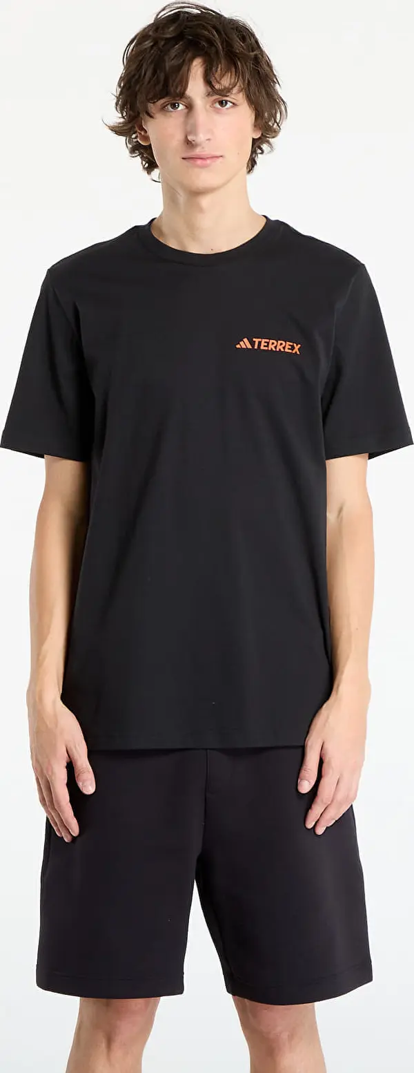 adidas Performance Majice adidas Terrex Graphic T-Shirt Black/ Black M
