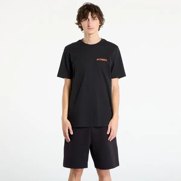 adidas Performance Majice adidas Terrex Graphic T-Shirt Black/ Black S