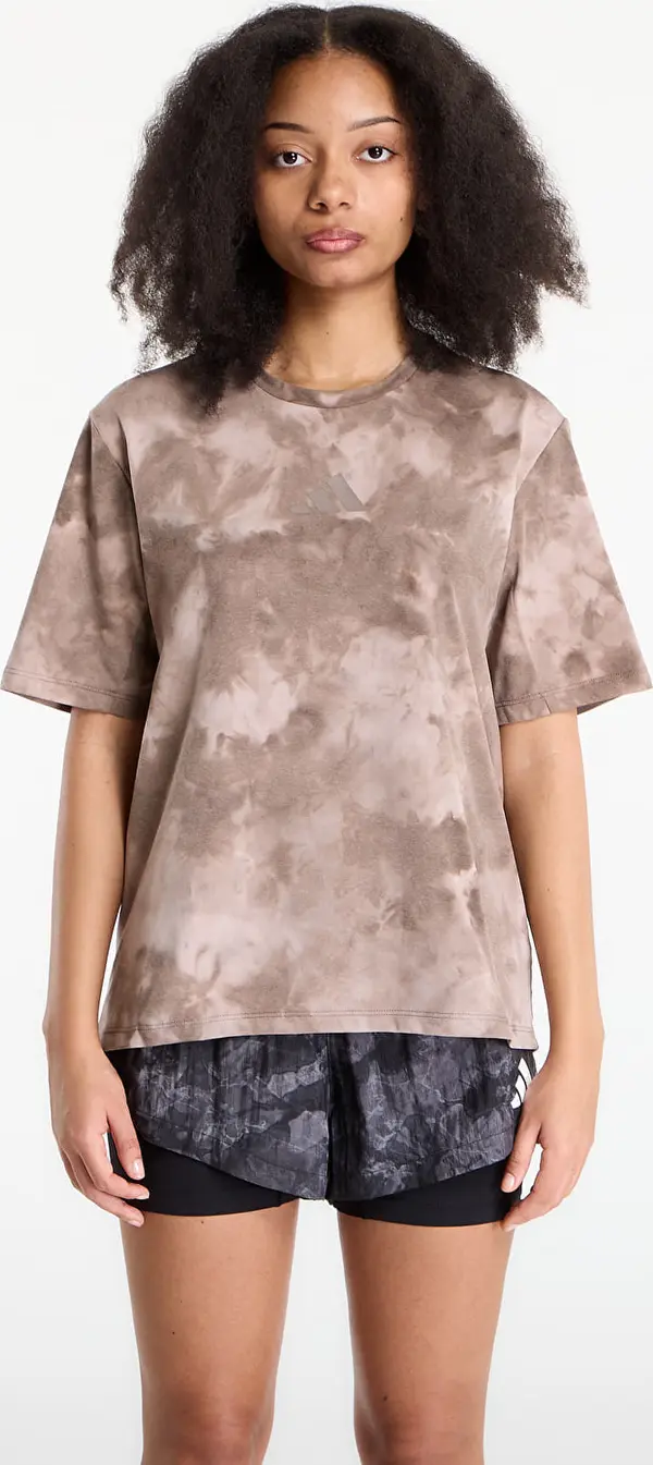 adidas Performance Majice adidas Terrex Multi Spray Dye T-Shirt Wonder Taupe/ Earth Strata S