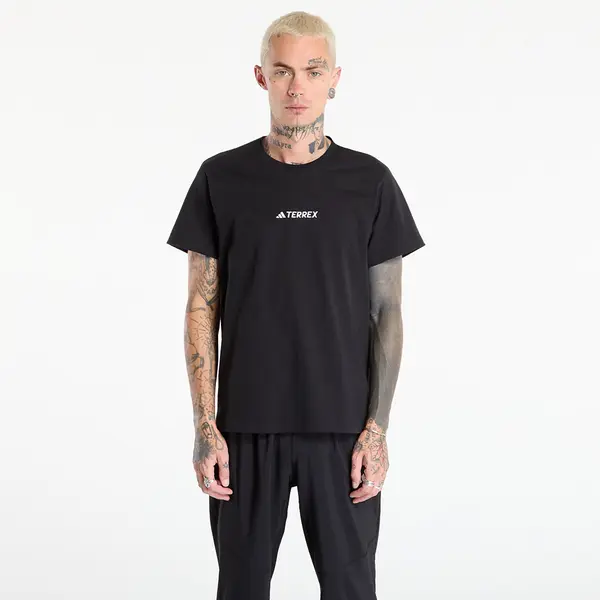 adidas Performance Majice adidas Terrex Signature AOP Graphic T-Shirt Black S