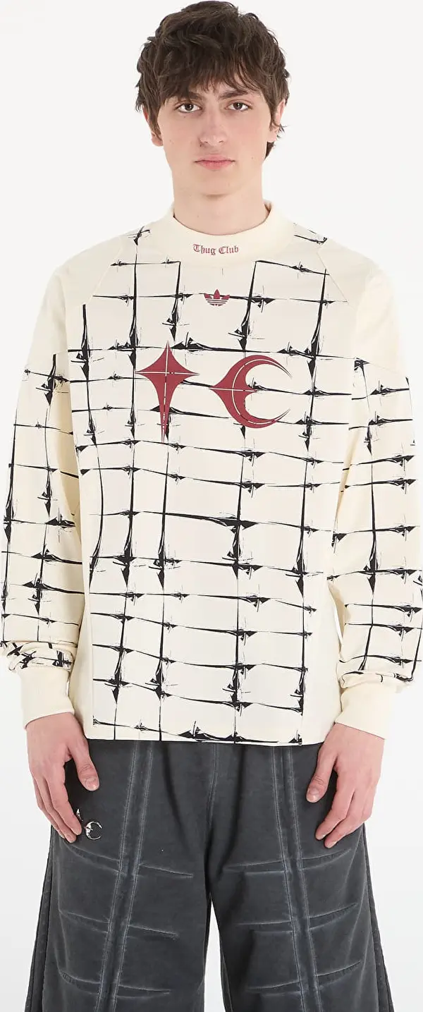 adidas Originals Majice adidas Thug Club Goalie T-Shirt Ls Cream White L