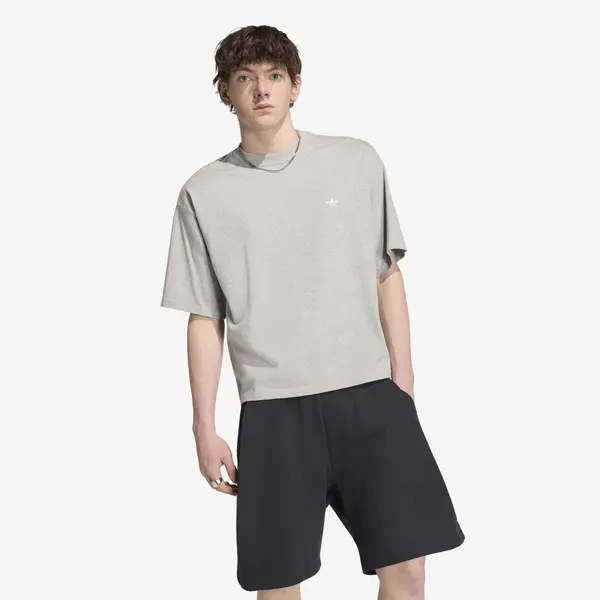 adidas Originals Majice adidas Trefoil Essentials Oversized T-shirt Medium Grey Heather XL