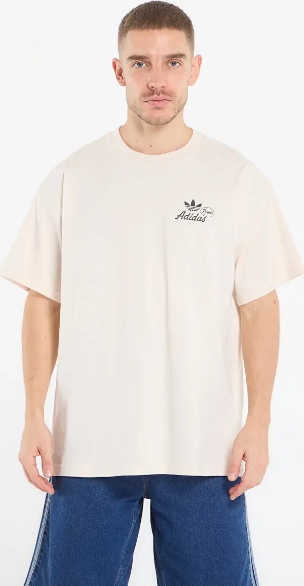 adidas Originals Majice adidas Vintage Records Graphic T-Shirt Wonder White S