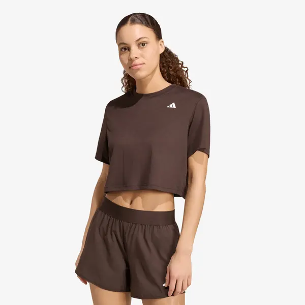 adidas Performance Majice adidas We Min Tee Aurora Coffee M