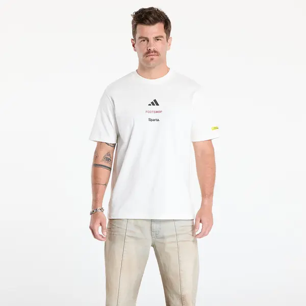 adidas Performance Majice adidas x Footshop x Sparta T-Shirt Crest UNISEX White XXL