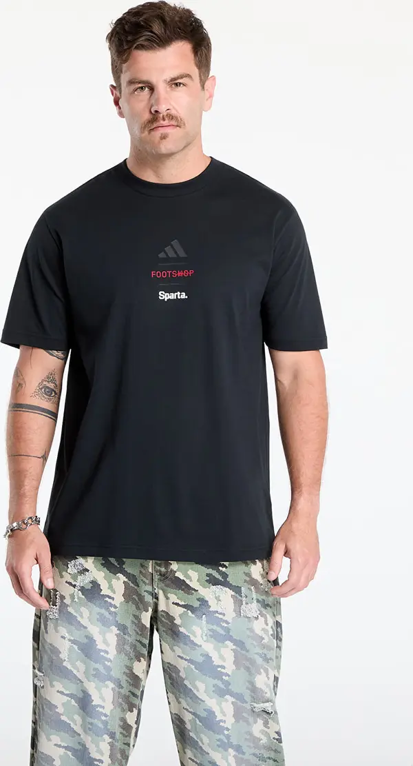 adidas Performance Majice adidas x Footshop x Sparta T-Shirt Logotype UNISEX Black S