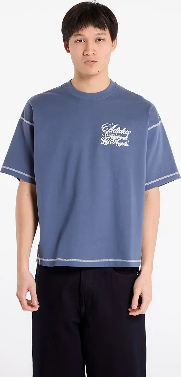 adidas Originals Majice adidas x LA Originals Wilshire SS T-Shirt Preloved Ink M