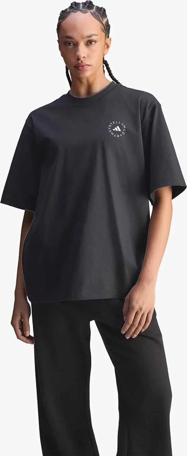 adidas Performance Majice adidas x Stella Mccartney Loose T-Shirt Black S