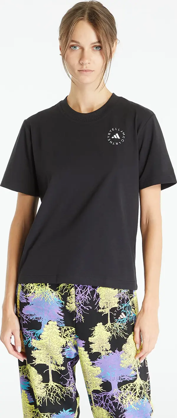 adidas Performance Majice adidas x Stella McCartney TrueCasuals Regular Sportswear T-Shirt Black XL