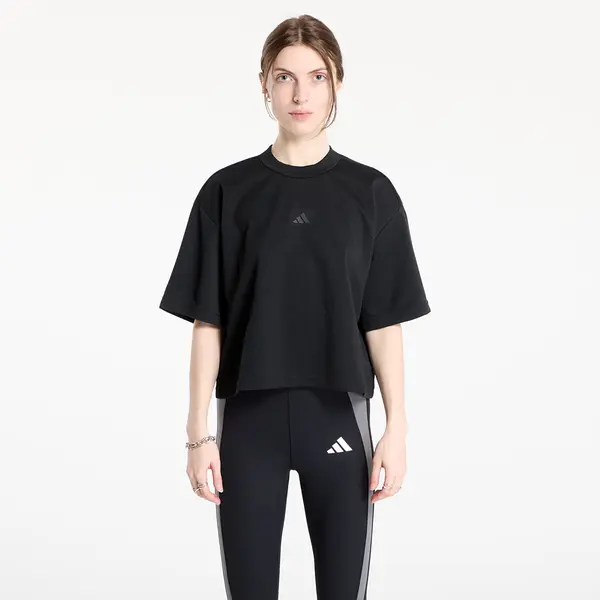 adidas Performance Majice adidas Yoga Motion Waffle T-Shirt Black S