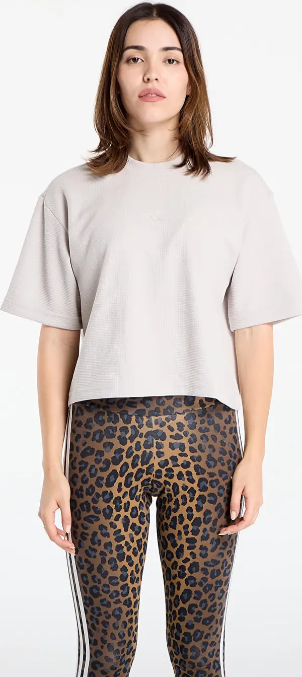 adidas Performance Majice adidas Yoga Motion Waffle T-Shirt Wonder Alumina M