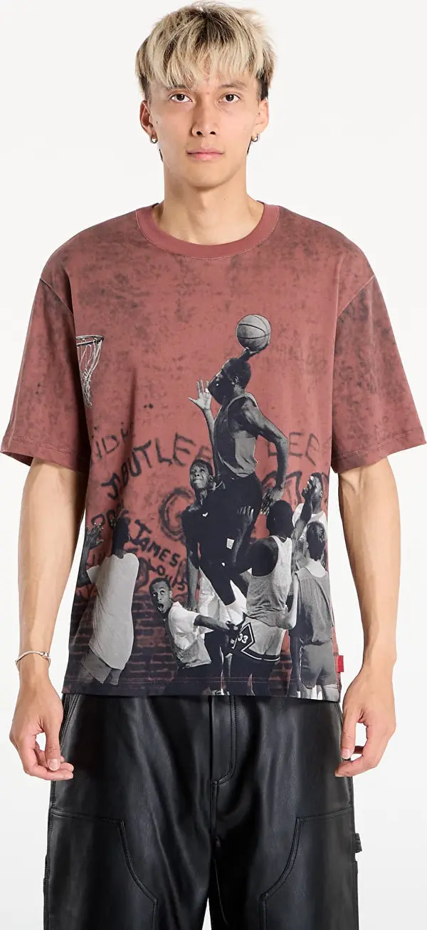 Jordan Majice Air Jordan 85 Men's Graphic T-Shirt Wings Jrdn Red/ Black S