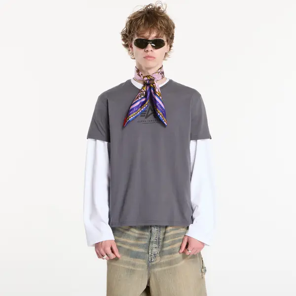 Alpha Industries Majice Alpha Industries Basic T-Shirt Contrast Stitch Grey Black/ Black S