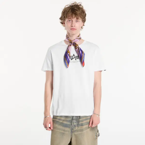 Alpha Industries Majice Alpha Industries Basic T-Shirt Contrast Stitch White L