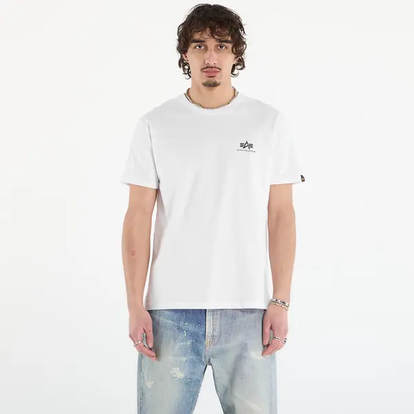 Alpha Industries Majice Alpha Industries Heritage Backprint T-Shirt White/ Sage L